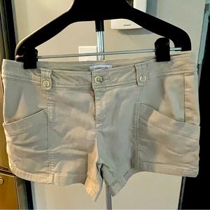 Great pair of Liz Claiborne beige shorts with 3” inseam and size 14P